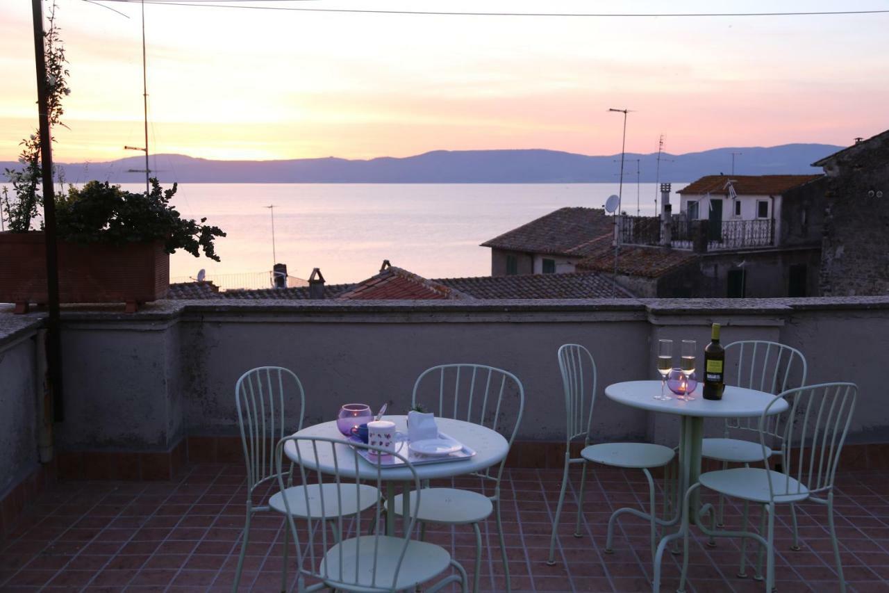 La Dimora Di Checchino Acomodação com café da manhã Anguillara Sabazia Exterior foto